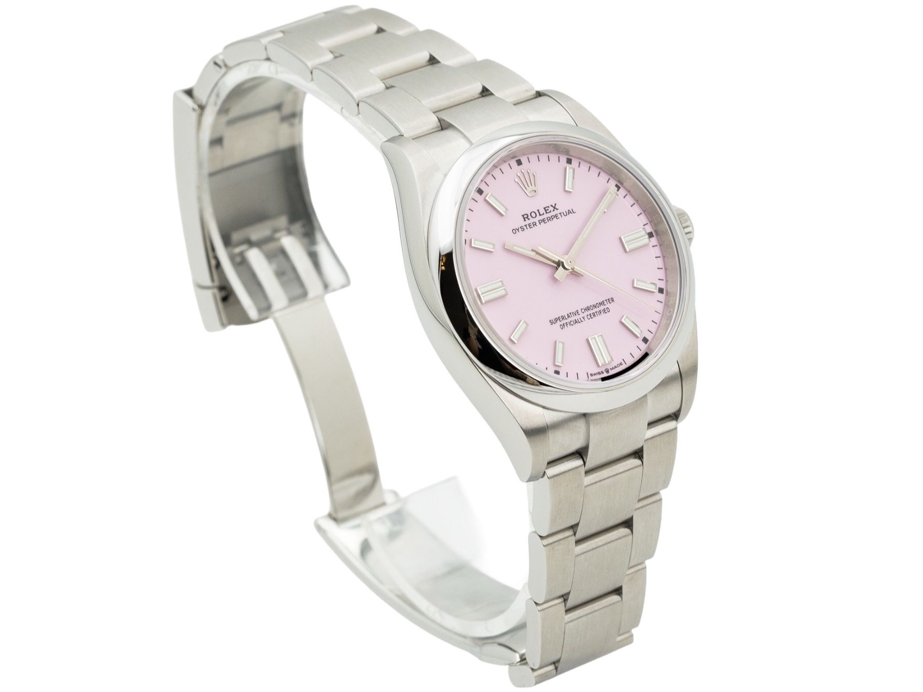 Rolex Orologi: Rolex Oyster Perpetual 36 Candy New full set – Nuovo e nell'imballaggio originale da Genève venduto da Swisstreasures-SA 1
