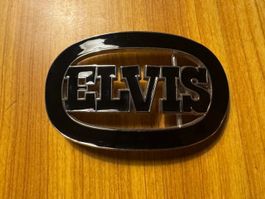 Elvis Presley Gurtschnalle Buckle Rockabilly Biker Vintage