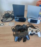 Sony Retro Set: 2 PS2 Slim und 2 PSP mit 16 Spielen