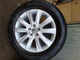 Aluminium-Felgen mit Pneu VW Tiguan