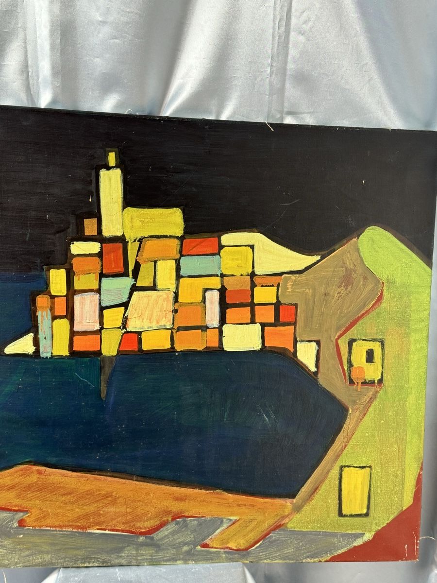 Gemälde: Original Gemälde von Alfred Sidler 80x60cm – Gebraucht aus Grenchen von swiss.antiques