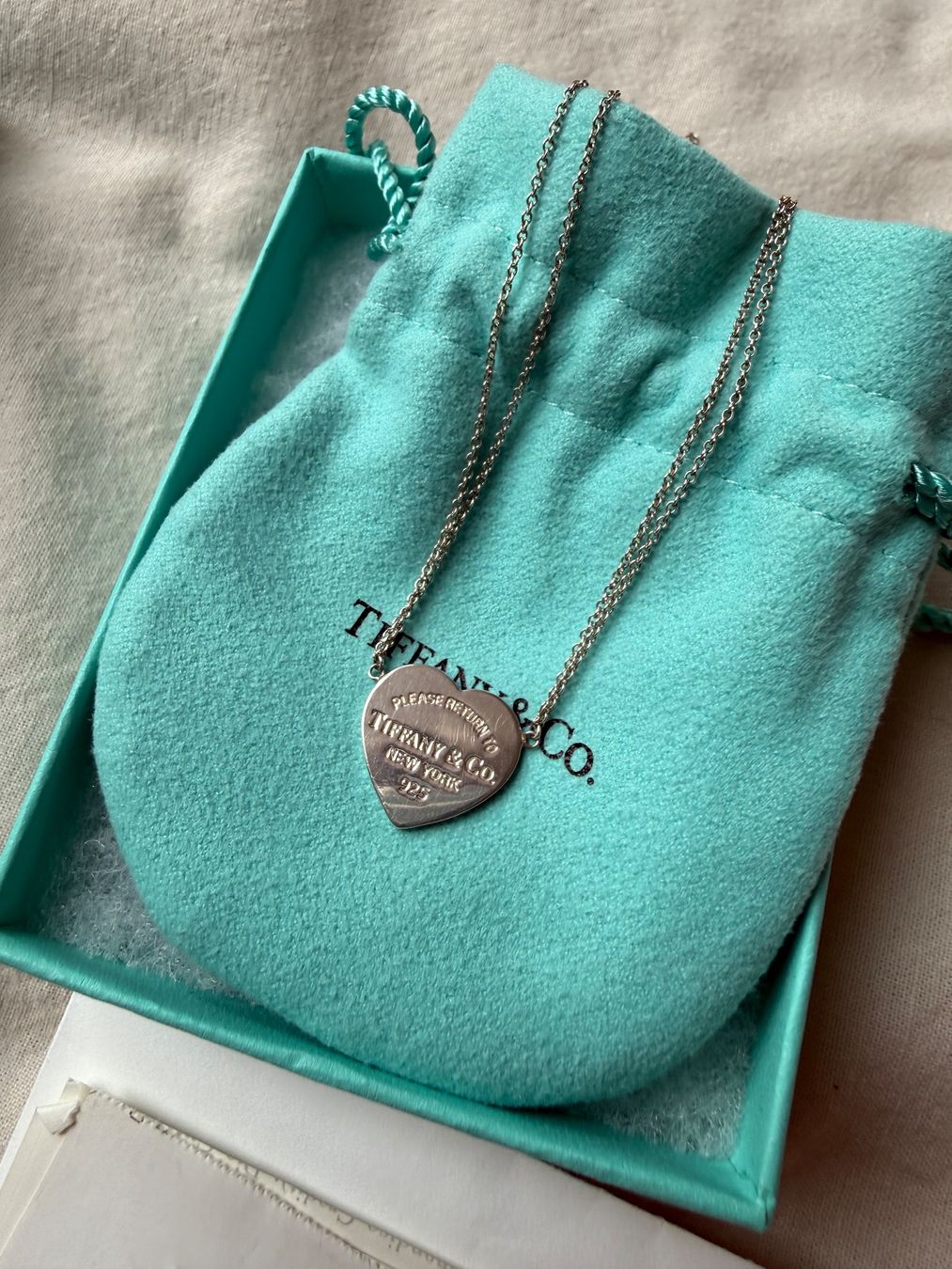 Tiffany & Co. Catenine: Return to Tiffany Kette 925 Silber – Usato da Grüningen venduto da Mini125