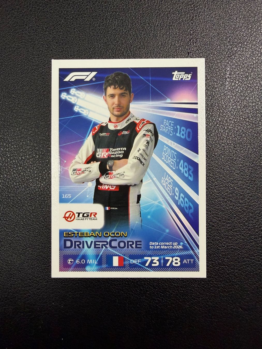 Topps Carte collezionabili: Topps Turbo Attax 2026 Esteban Ocon 165 – Nuovo (secondo la descrizione) da oberrüti venduto da jeanmei