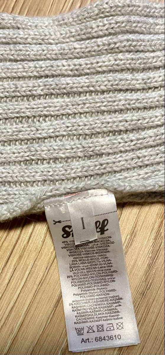 Altro abbigliamento per bambino: Steiff Schal, Kinderschal, Winter, Grau, Grösse L – Nuovo (secondo la descrizione) da Reinach BL venduto da sake08-2008 3
