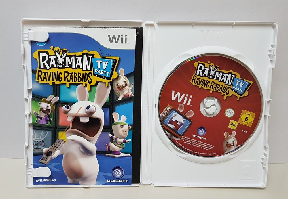 Wii Rayman Raving Rabbids TV Party (Gebraucht) in Schüpfheim für CHF 11 ...