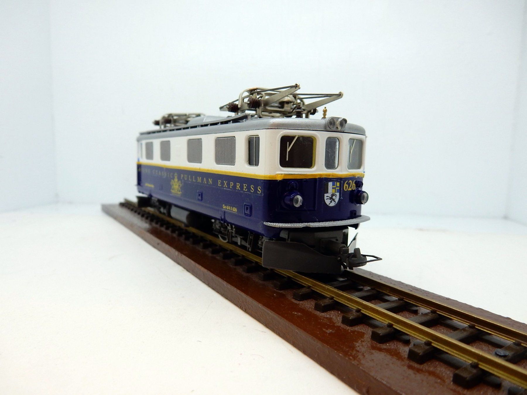 Bemo Modellini di ferrovie: Hom - RhB "Alpine Classic Pullmann- Locomoteur Ge 4/4  I – Usato da Locarno venduto da Gudrun2 5