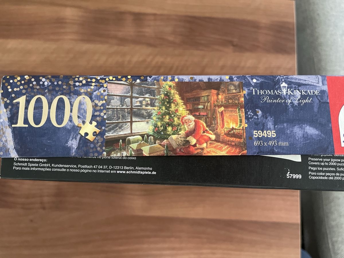 Puzzle: Weihnachtspuzzle, 1000 Teile – Usato da Langenthal venduto da sunshine_159 1