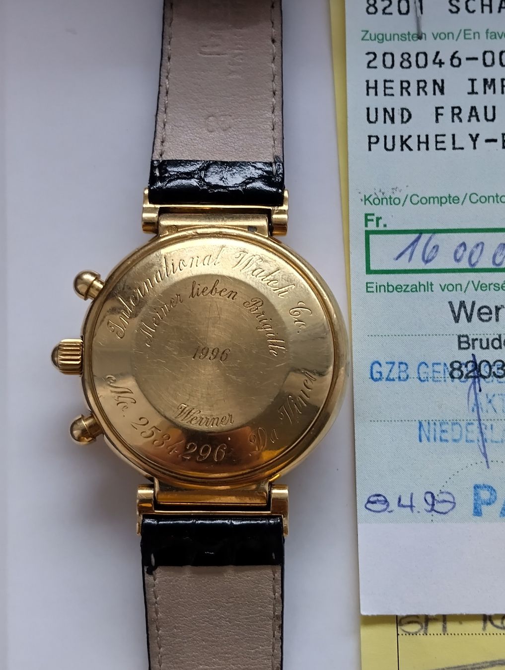 IWC Montres: IWC Gold Da Vinci  – D'occasion à Eiken par Slawomir. 3