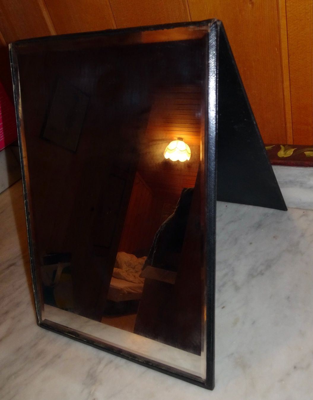 Specchi: Miroir de voyage vintage – Usato da Châtelaine venduto da fil_7lqg 5