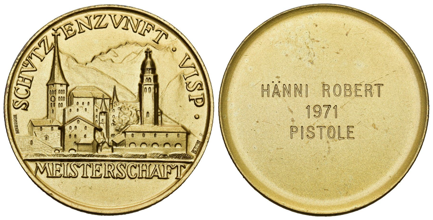 Médailles: Schweiz Visp Wallis 1791 – D'occasion à Bern par numismatictops