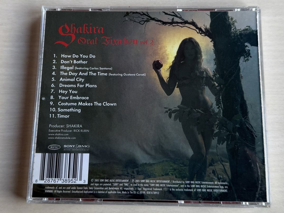 CD: Shakira - Oral Fixation Vol. 2 CD, – Usato da Oberried Brienz venduto da Chyara 1