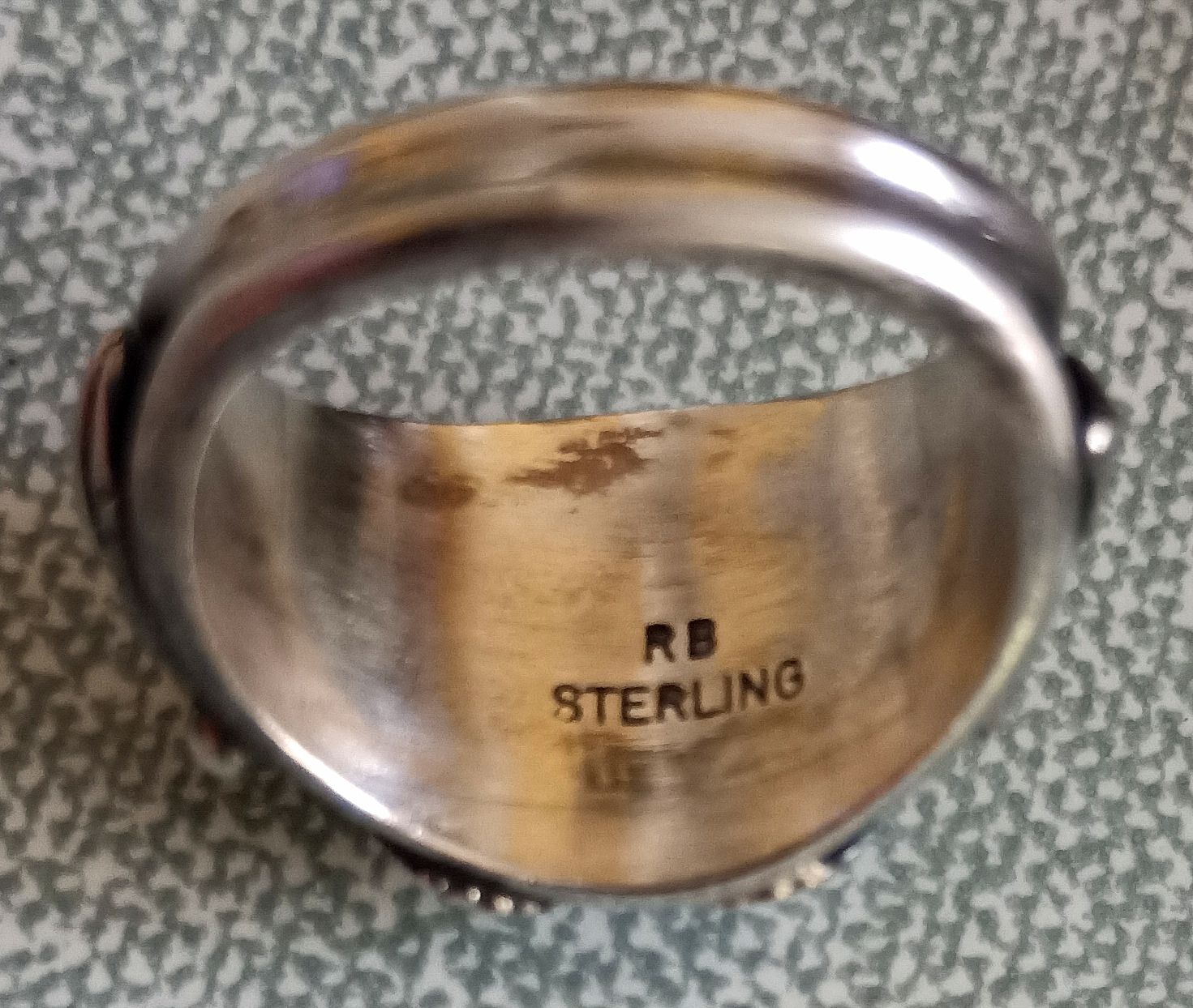 Ringe: Vintage Silberring Navajo USA Maker RB – Neu (gemäss Beschreibung) aus Basel von kim_872m 1