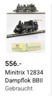 Trix Modelleisenbahnen: Minitrix K.Bay.Sts.B. Dampflok - 12834 - selten – Gebraucht aus Winterthur von Monstera 8