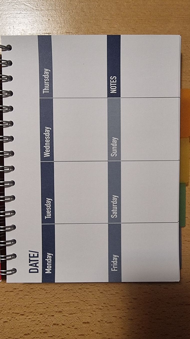 Calendari: Wochenplaner The Weekly Planner mit Register neu – Usato da Steinach venduto da lesefieber 2