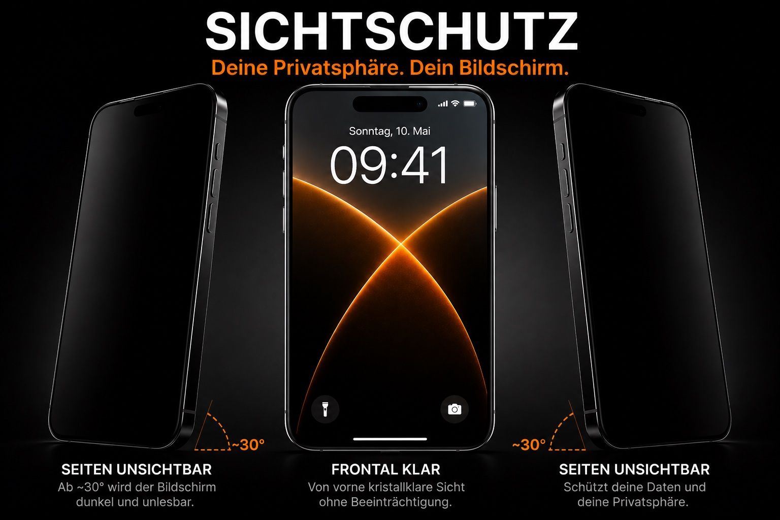 Cover & Protezioni schermo: 1x Premium Panzerglas iPhone 17 Pro Max | 9H | Easy Montage – Nuovo e nell'imballaggio originale da Zollikofen venduto da TrendMaster24 3