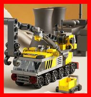 Bausatz Kran Lego kompatibel Baustelle Lastwagen Bausteine