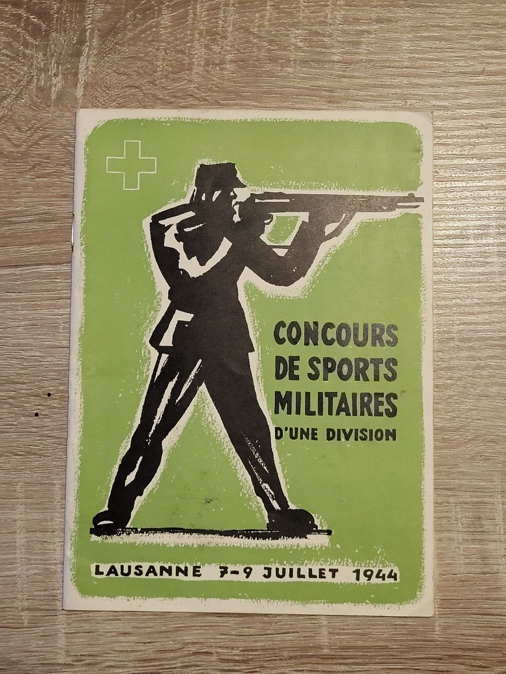 Documenti: Programme Concours militaires de la 1ère division 1944 – Usato da Massongex venduto da Jalon71