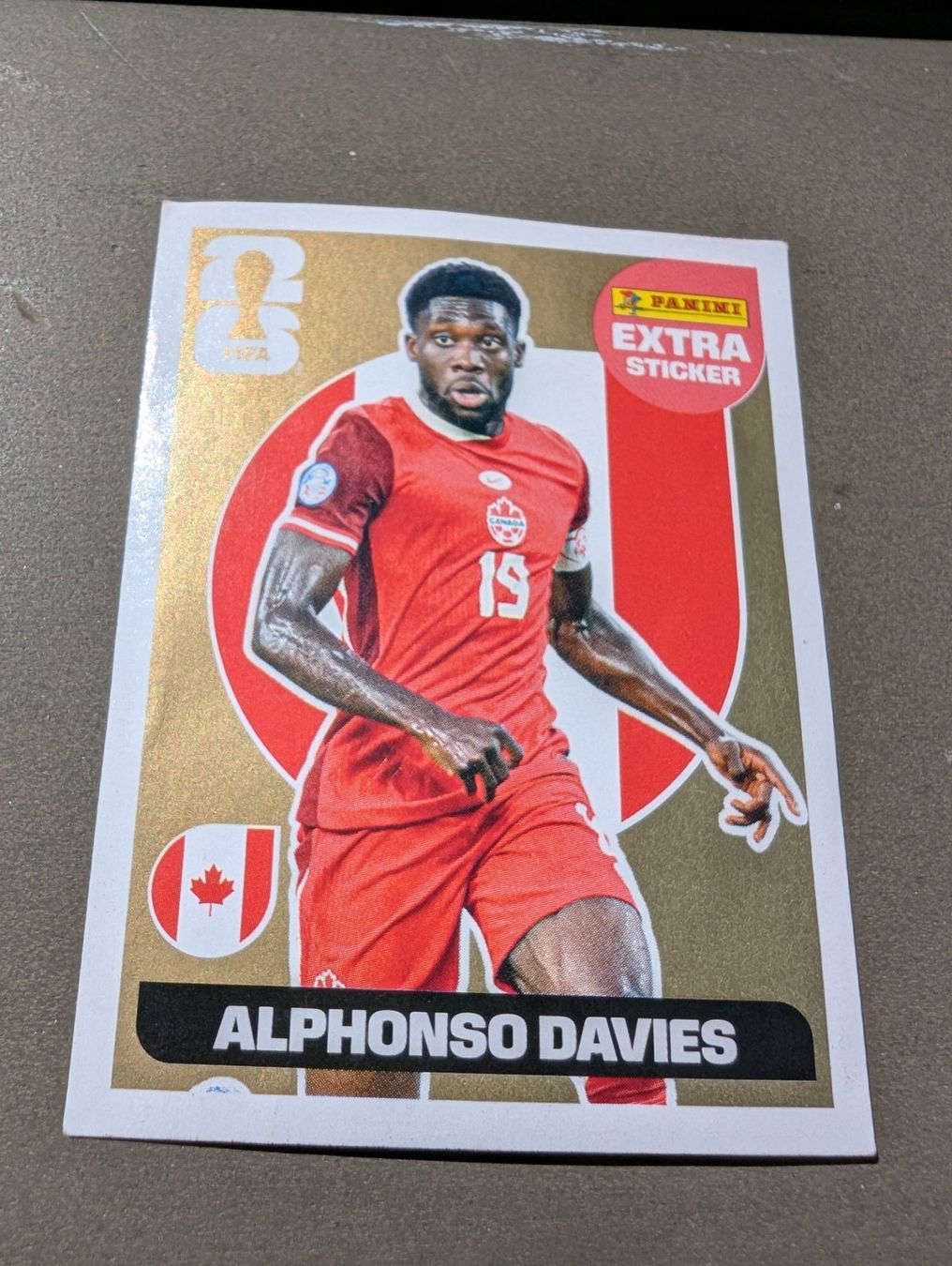 Panini Carte collezionabili: Panini WM 2026 Extra Sticker Gold -  Alphonso Davies – Nuovo (secondo la descrizione) da Niederweningen venduto da Davebond888 3