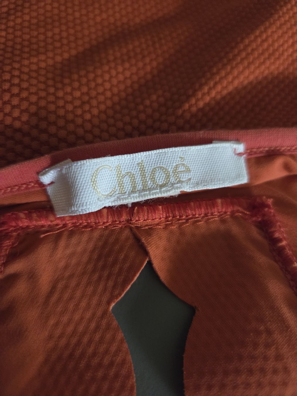 Chloé Costumi da bagno & Bikini: Badeanzug CHLOE orange Grösse D38/40  – Usato da Hünenberg See venduto da Atsemet
