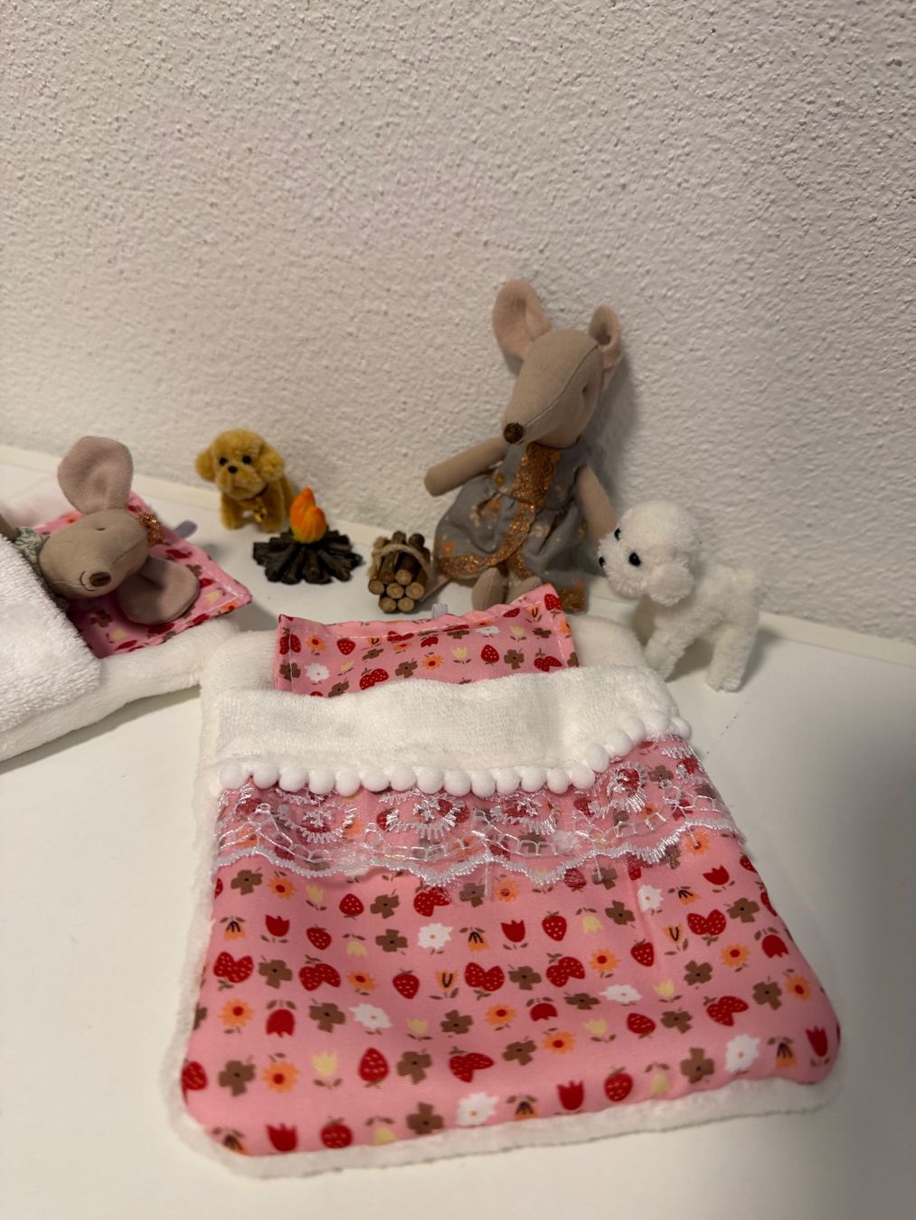 Case e mobili per bambole: Puppenhausmöbel - Schlafsack – Nuovo (secondo la descrizione) da Richterswil venduto da binchen03 3