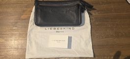 Liebeskind Berlin Etui/Schminkbeutel Leder Schwarz Neu 