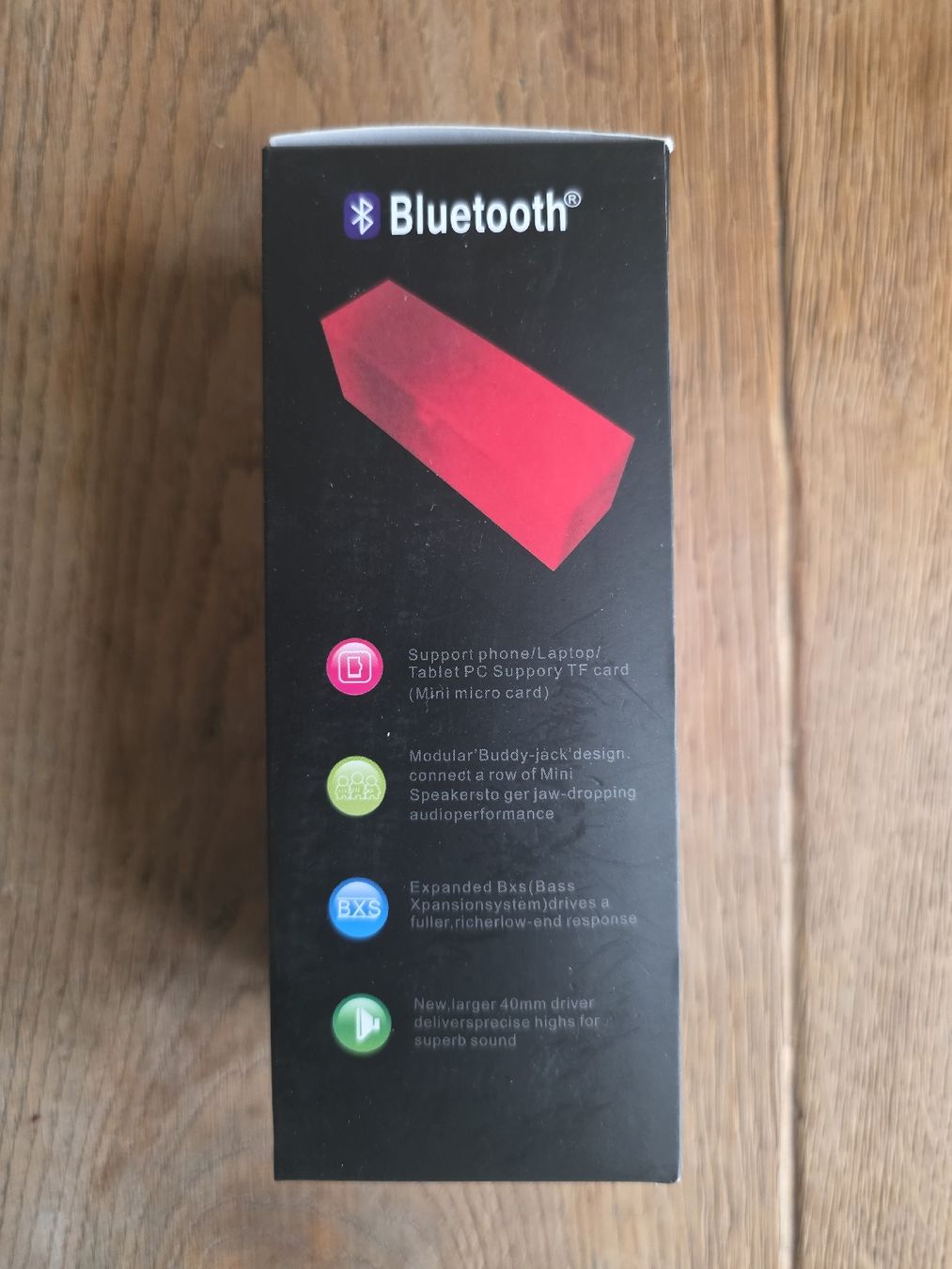 Lautsprecher: Rote Bluetooth Box HD Lautsprecher – Neu und originalverpackt aus Burgdorf von Djidjo77 3