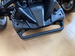 Griff zu Heckstossstange TT-02, Silikon, schwarz  NEU!