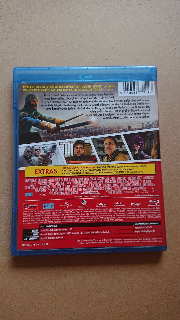 Tutti i DVDs: Blu-ray Kick-Ass  – Usato da Chur venduto da FreakofRarity 1