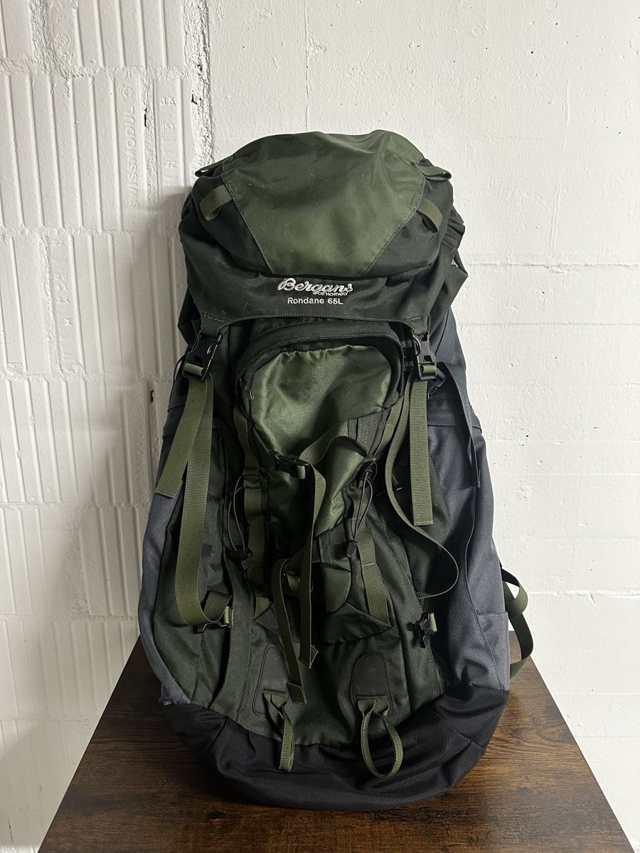 Bergans Zaini: Bergans Backpack 65L, grün – Usato da Zürich venduto da ber_9rqm 2