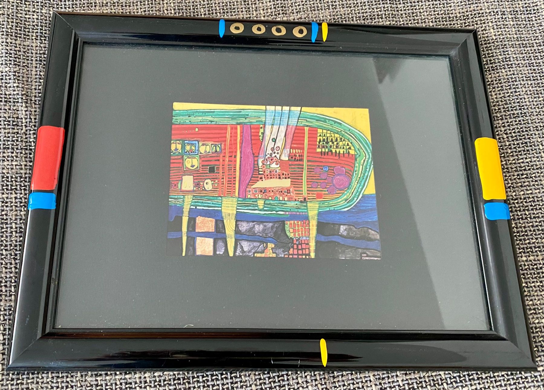 Foto & Immagini: 3 Bilder von Hundertwasser 27x21cm – Usato da Reichenburg venduto da Noxima 3