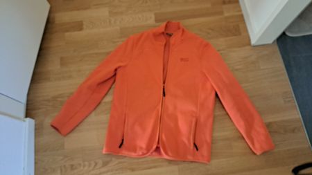 Crivit Outdoor Fleece Jacke, Orange, Gr. L, Top Zustand!