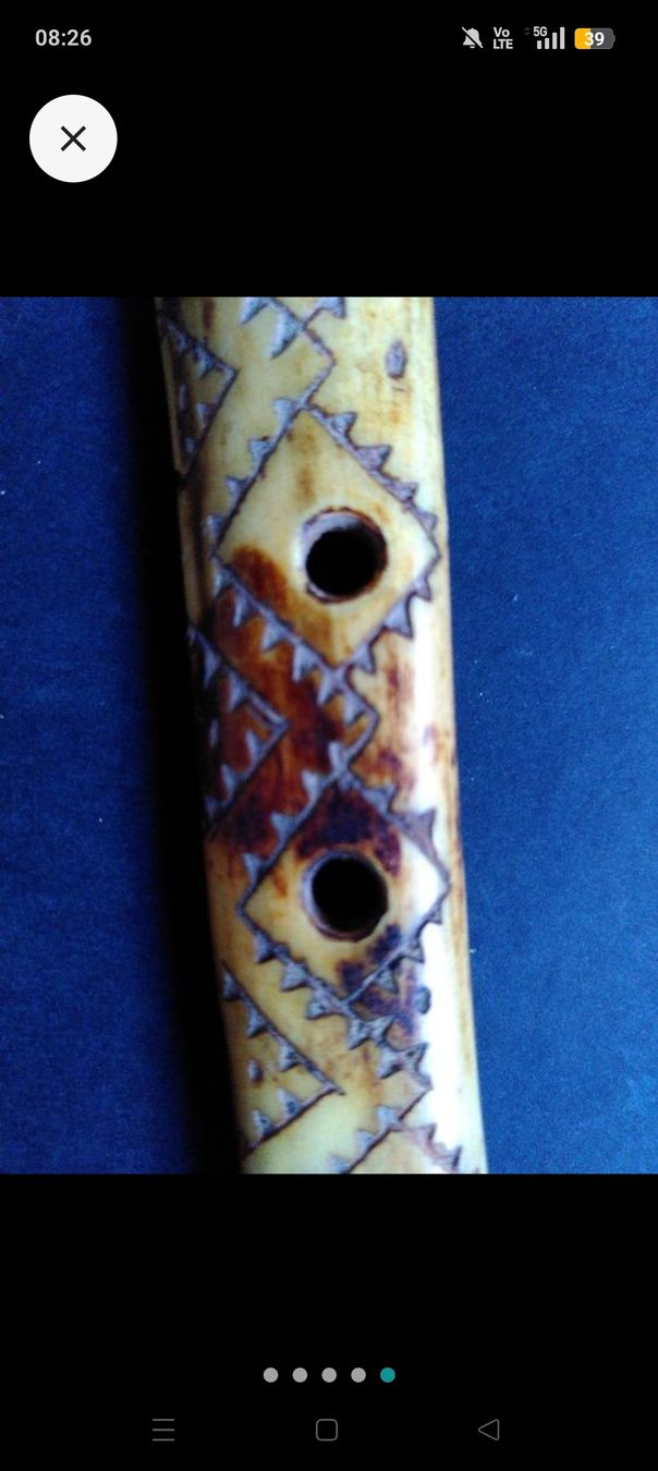 Musikinstrumente: Knochenflöte – Gebraucht aus Buus von rebekkaschraner 4