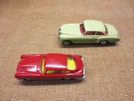 Corgi Toys Aston Martin DB4 & Bentley Continental.
