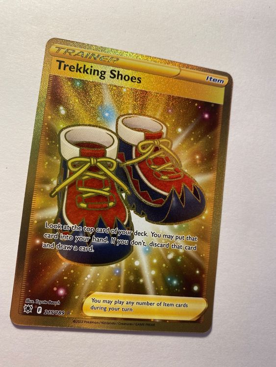 Trekking Shoes gold PokémonKarte (Astral Radiance, EN) Kaufen auf