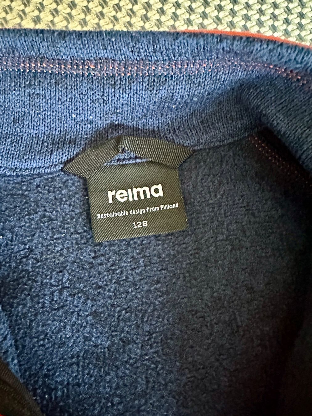 Reima Giacche: Fleece Jacket Reima Blue Orange Size 128 Good Condition – Usato da Zürich venduto da ferreira.ana 2