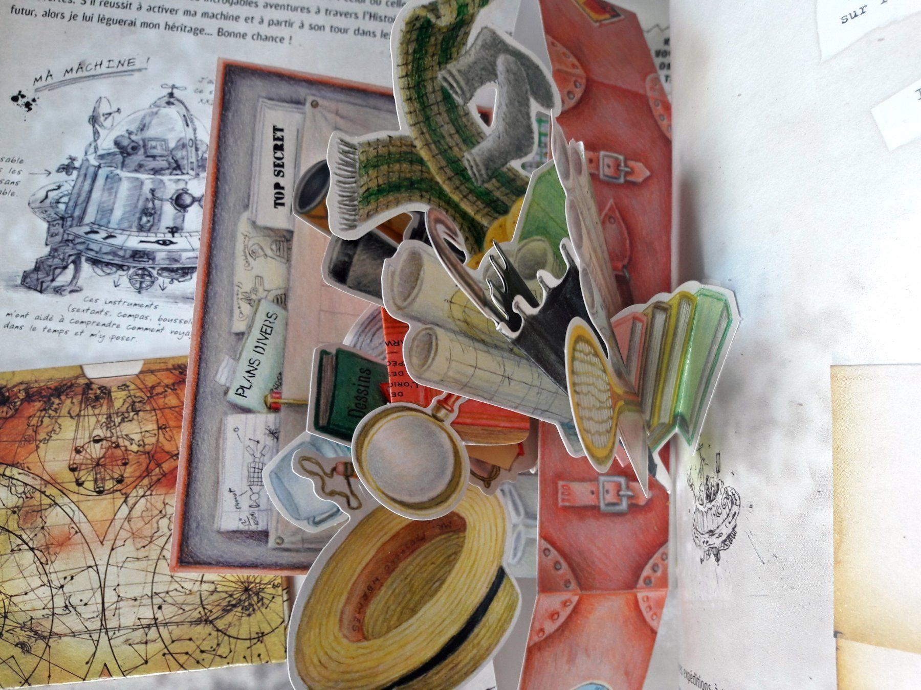 Libri: Voyages temps Redford Becker pop-up – Usato da Tavannes venduto da Nekosumi 2