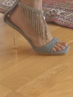 High Heels Damen mit Glitzer-Applikationen neu