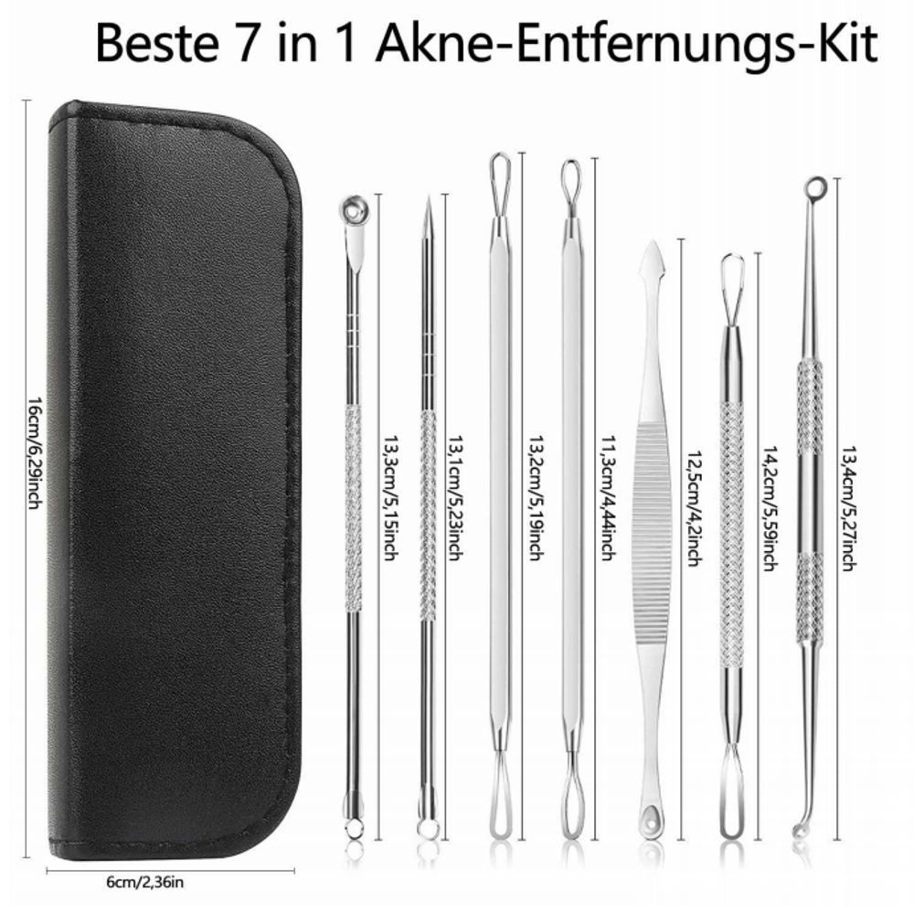 Gesichtspflege: Mitesser Entferner Set 7 tlg – Neu und originalverpackt aus Spreitenbach von mario-shop.xs 1