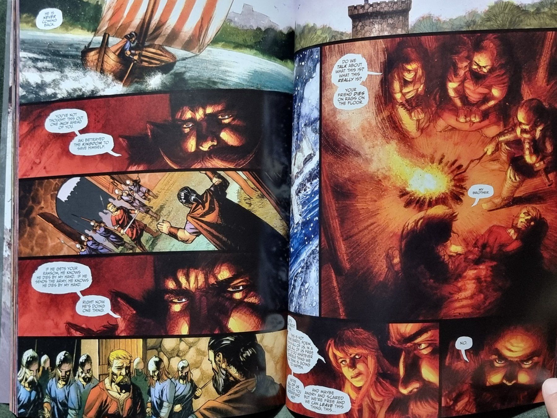 Fumetti: Viking - The Long Cold Fire : Ivan Brandon / Nic Klein – Usato da Villigen venduto da Tschachtlan 6