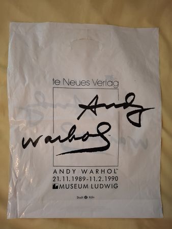 Andy Warhol • Plastiktüte • Plastiksack • Sammlerstück