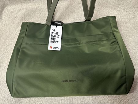 Enrico Benetti Laptoptasche 15" – Olivgrün – NEU mit Etikett