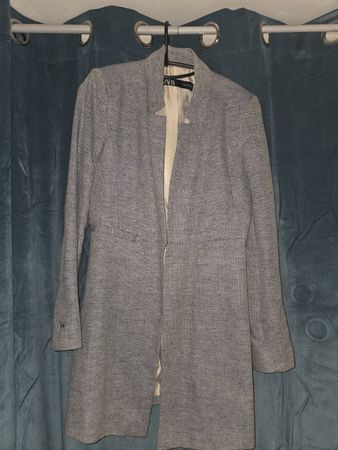 Manteau ZARA gris, taille M