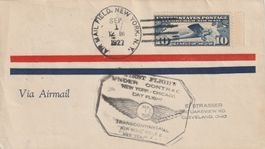USA Flugpost Erstflug New York - Chicago  1927
