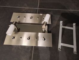 Schöne Schlafzimmerlampe mit 2 Spots