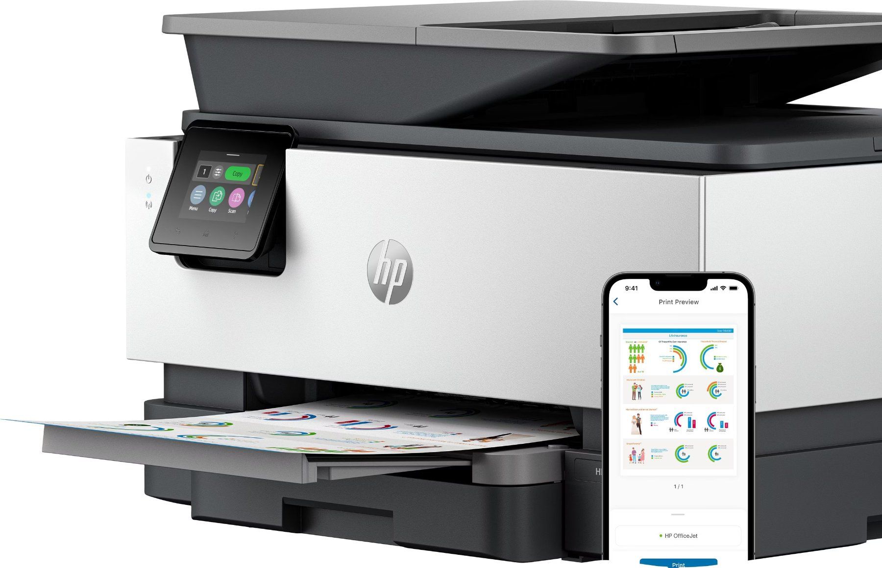 Hewlett Packard Stampanti: HP OfficeJet Pro 9120e – Nuovo e nell'imballaggio originale da Ettingen venduto da Mevis 1