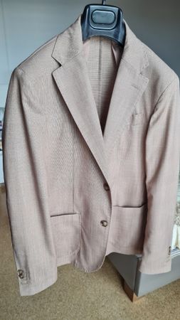 Ascot Napoli style beige blazer 48 size