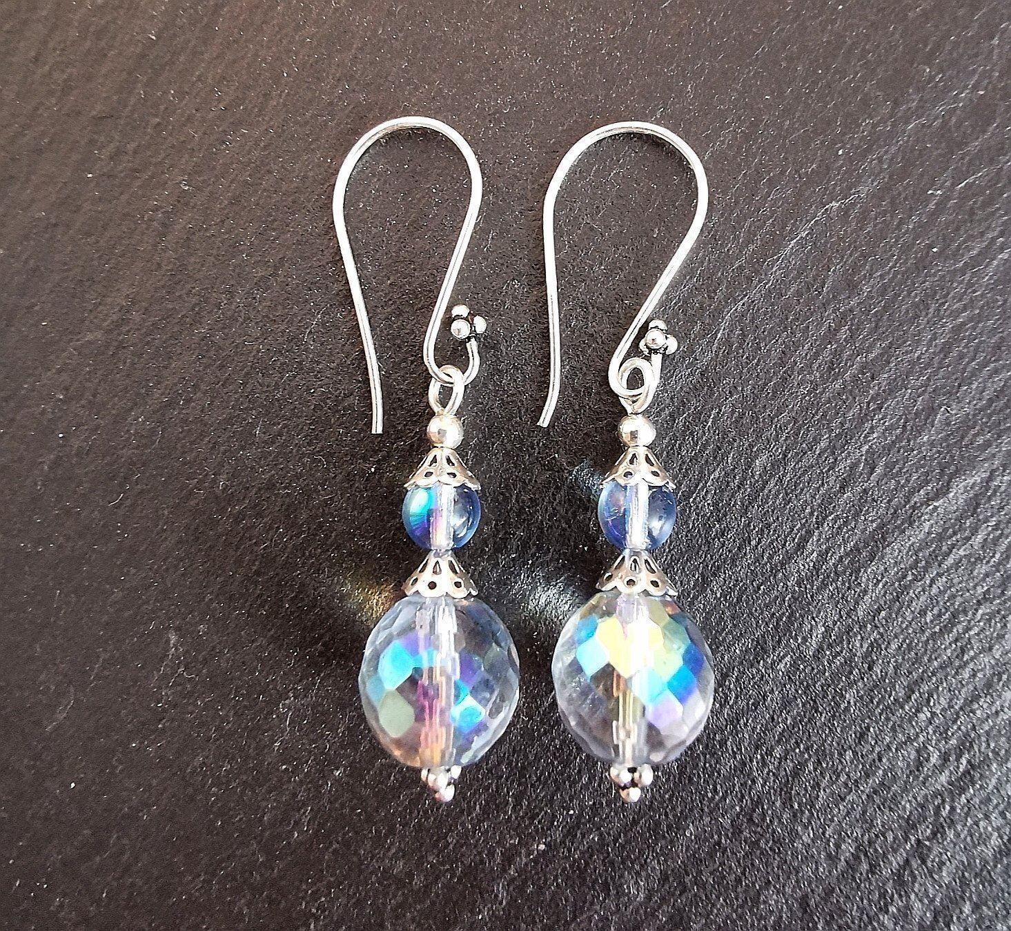 Orecchini pendenti & Orecchini a lobo: Boucles d'oreilles argent 925 et Swarowski – Nuovo e nell'imballaggio originale da Veyrier venduto da Leilazizou