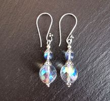 Boucles d'oreilles argent 925 et Swarowski