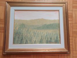 Oelbild von Piero Casella Roveredo 60x40