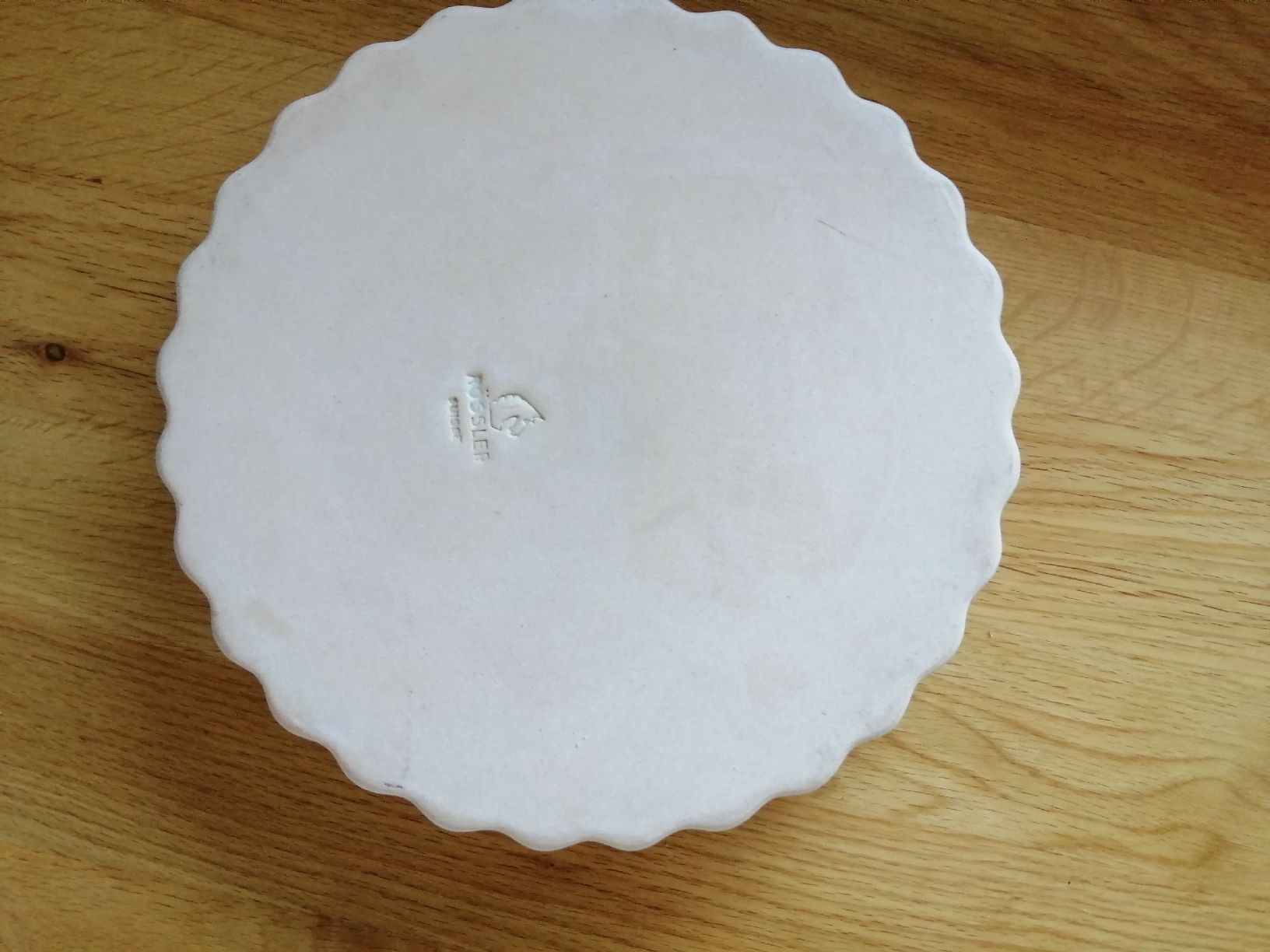 Rössler Teglie da forno: RÖSSLER Kuchenform mit Rosenmotiv Durchmesser ca. 24cm – Usato da Honau venduto da holunder3 2